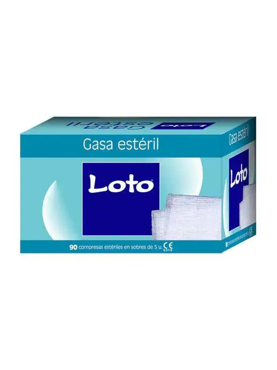 INDASEC Gaze Douce Hydrophile 100% Coton 90 Unités