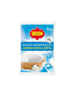 Orion Sachets Antimites Parfum Linge Propre 20 Unités