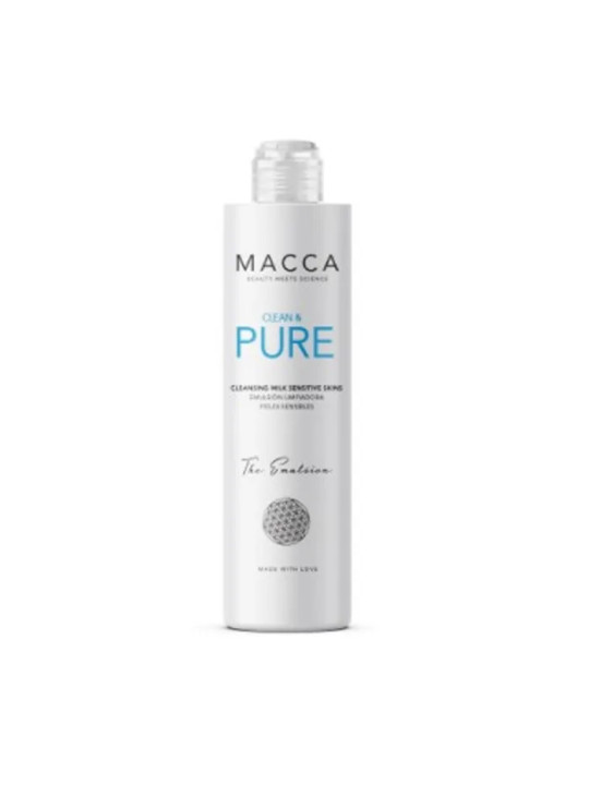 Macca Clean & Pure Lait Nettoyant Peaux Sensibles 200ml