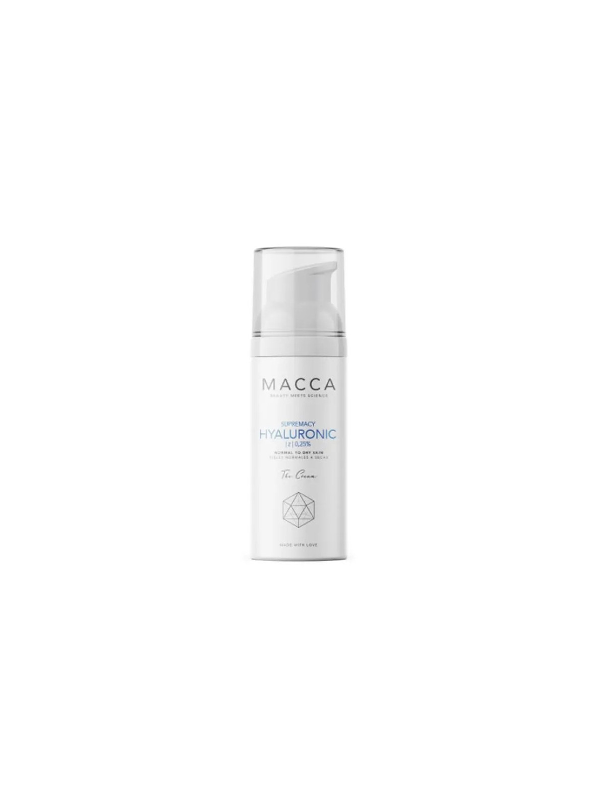 Macca Supremacy Hyaluronic 0,25% La Crème 50ml
