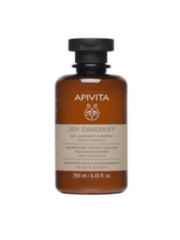 Apivita Shampooing Anti-Pelliculaire Cheveux Secs au Saule Blanc et Propolis 250ml