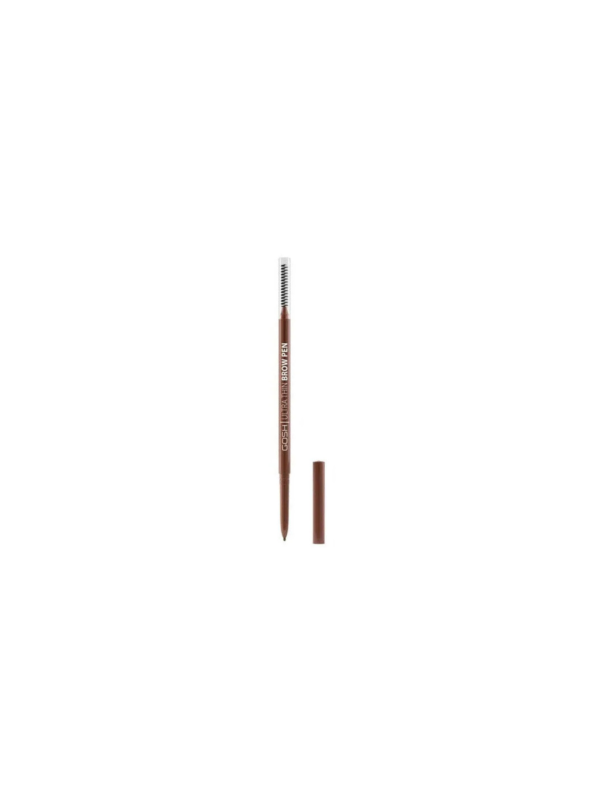 GOSH Ultra Thin Brow Pen Grey Brown 0,09g