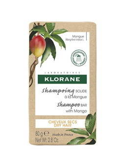 Klorane Shampooing Solide à la Mangue 80g