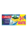 Vileda Éponge Antibactérienne 3 Unités