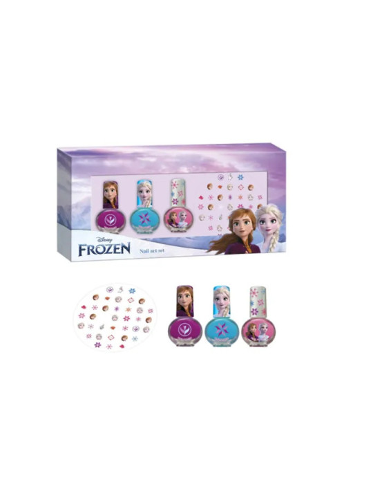 Disney Frozen Coffret Nail Art 4 Produits