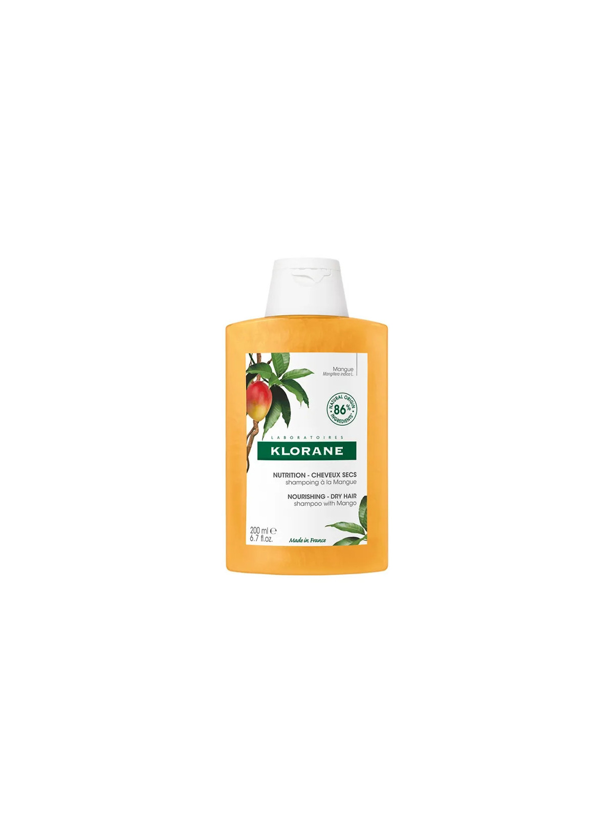 Klorane Shampooing à la Mangue 200ml