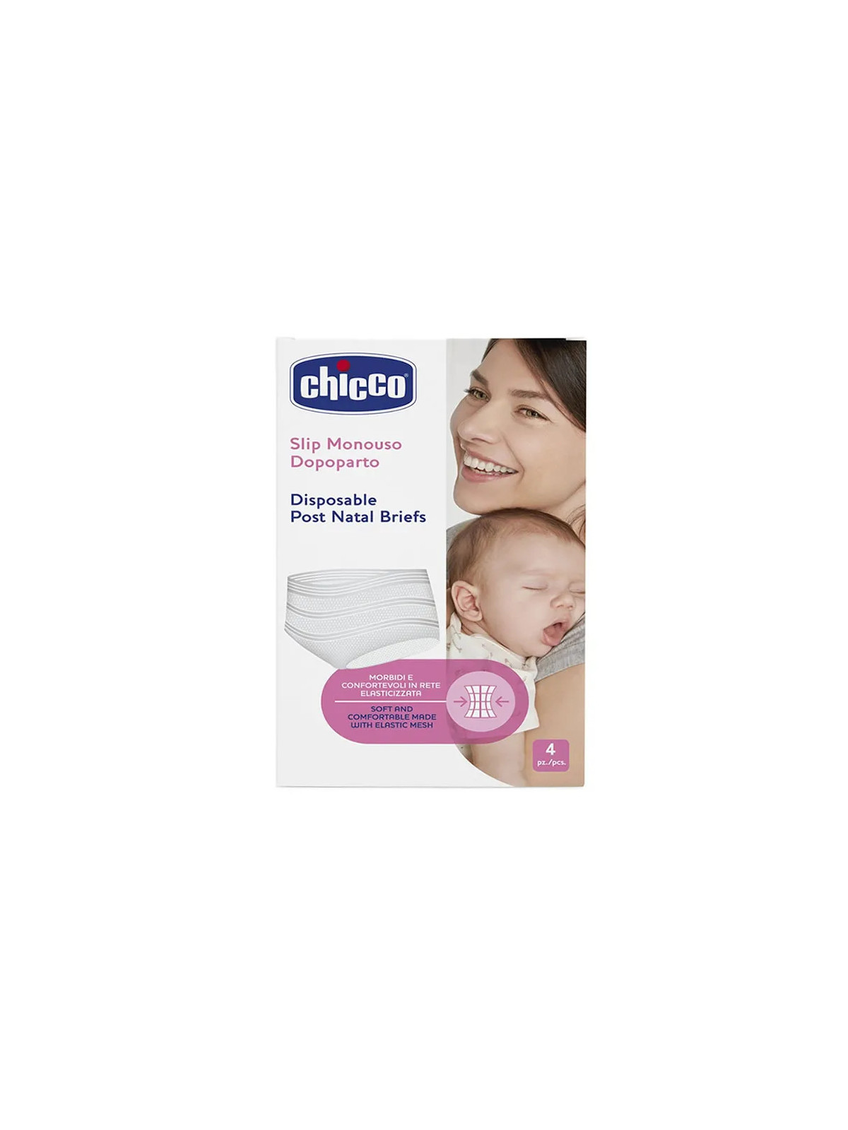 Chicco Mammy Culotte Post-Partum Jetable 4 Unités