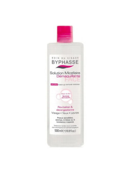 Byphasse Solution Micellaire Démaquillante Peaux Sensibles 500ml