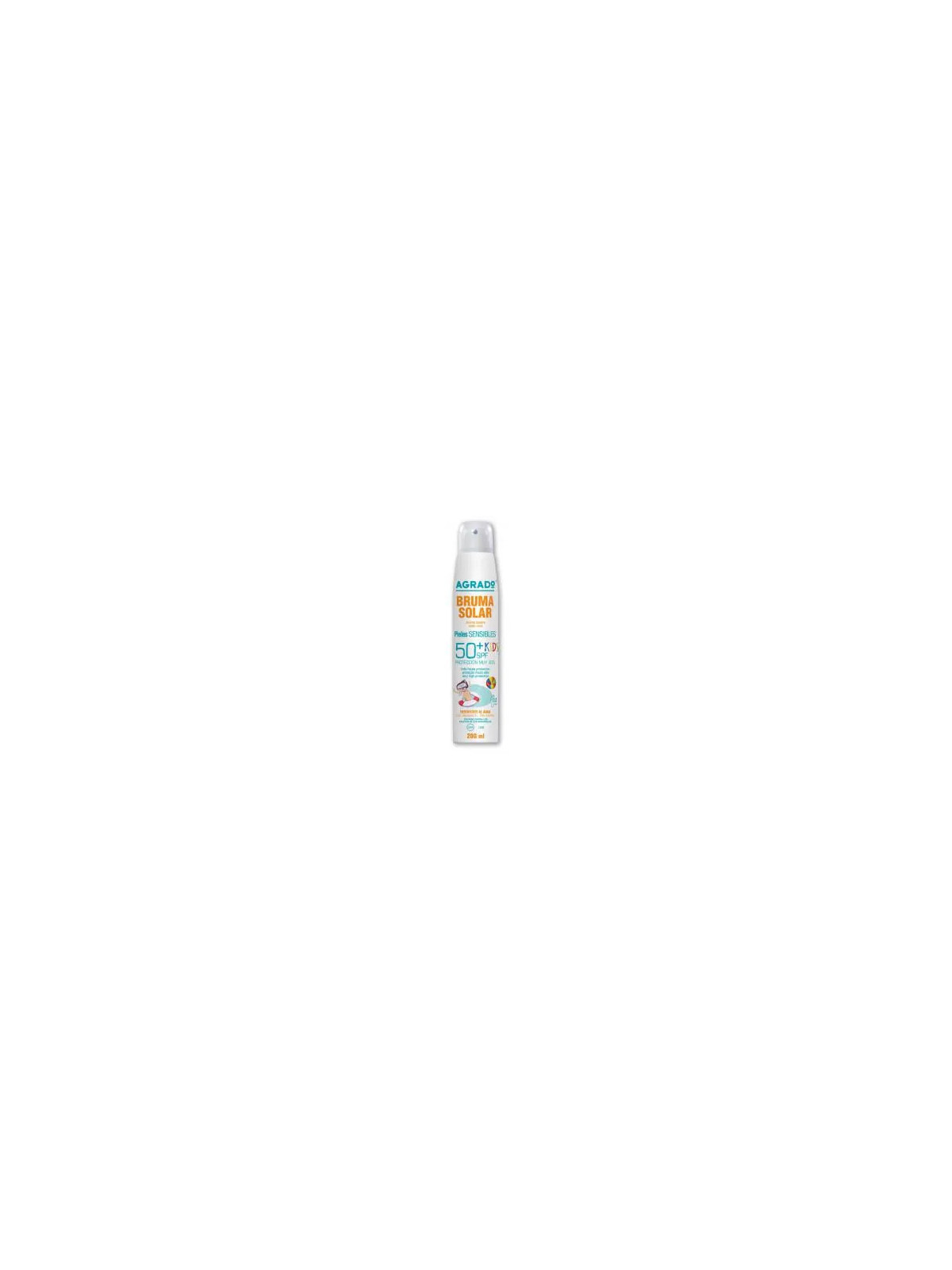 Agrado Brume Sèche Solaire SPF50 Kids 200ml