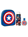 Captain America Eau de Toilette Vaporisateur 50ml Coffret 3 Produits