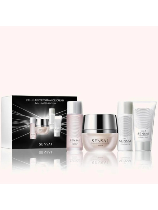 Sensai Cellular Performance Coffret Crème 40ml + Lotion II 20ml + Huile Nettoyante 30ml + Savon 30ml