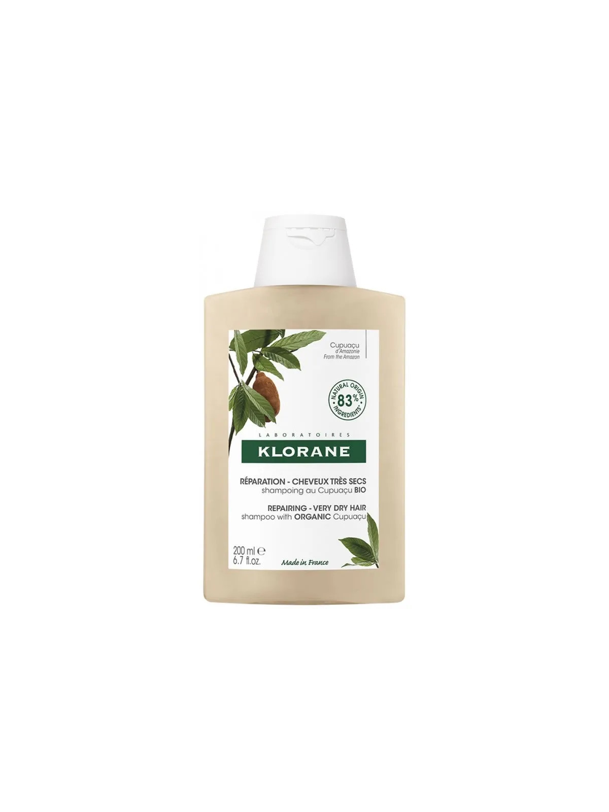 Klorane Shampooing à la Fleur de Cupuaçu 200ml