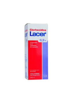 Lacer Bain de Bouche Chlorhexidine 0,2% 500ml