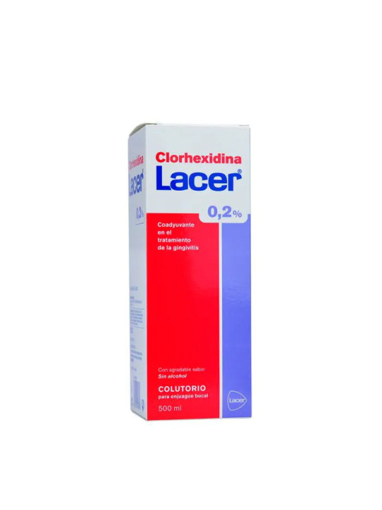 Lacer Bain de Bouche Chlorhexidine 0,2% 500ml