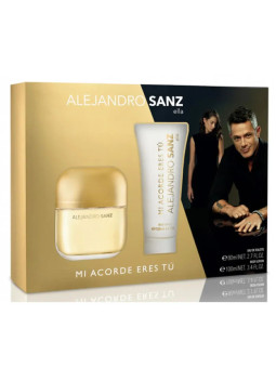 Alejandro Sanz Mi Acorde Eres Tu Eau de Toilette Vaporisateur 100ml Coffret 2 Produits