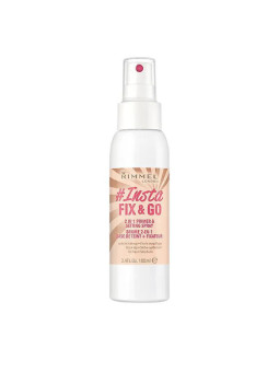 Rimmel London Lasting Finish Fix & Go 2-en-1 Primer et Spray Fixateur 100ml