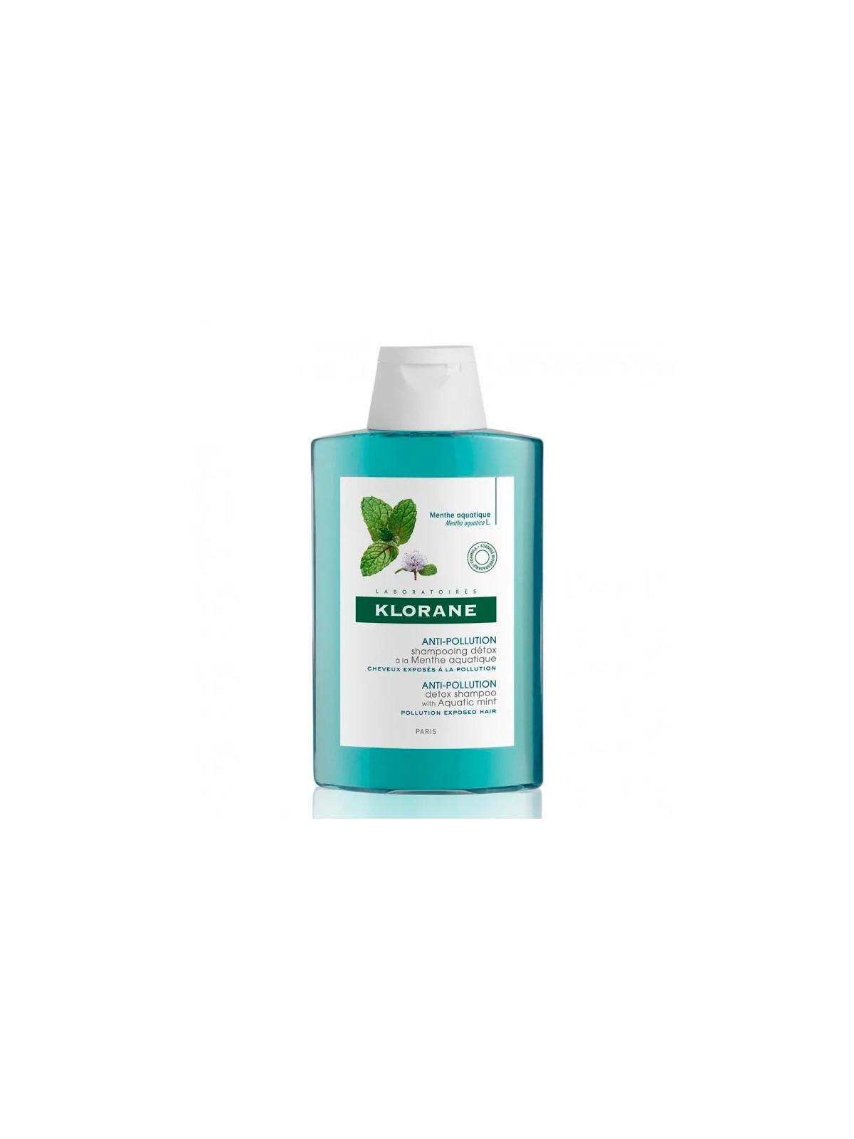 Klorane Shampooing Détox à la Menthe Aquatique 400ml