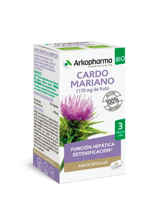 Arkopharma Chardon Marie 45 Gélules