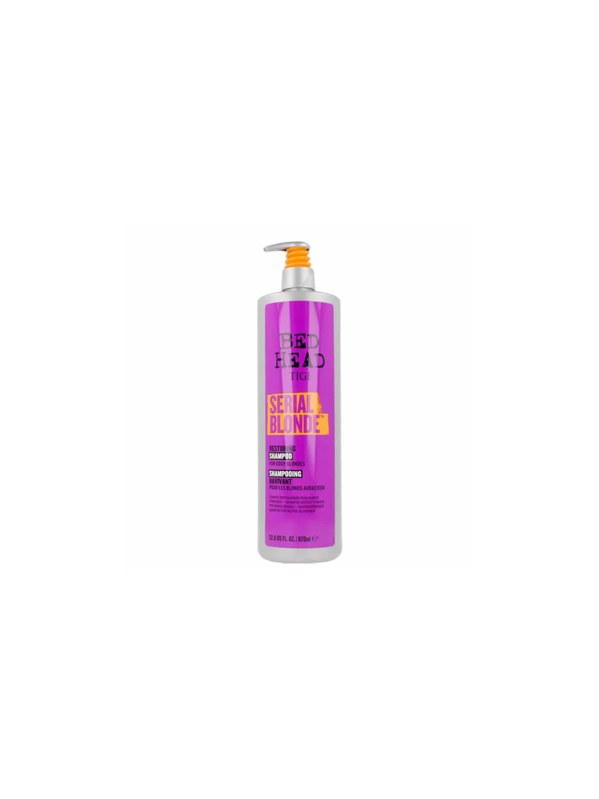Tigi Bed Head Serial Blonde Purple Shampooing Restaurateur 970ml