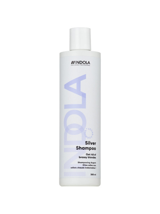 Indola Shampooing Spécial Cheveux Gris et Blancs 300ml