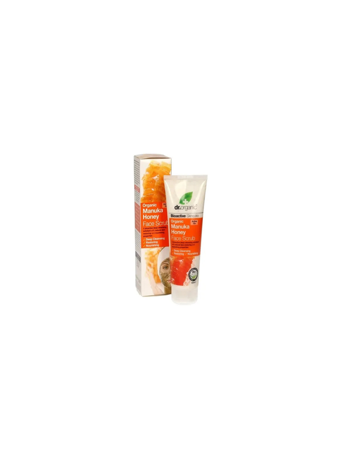 Dr. Organic Manuka Honey Exfoliant Visage 125ml