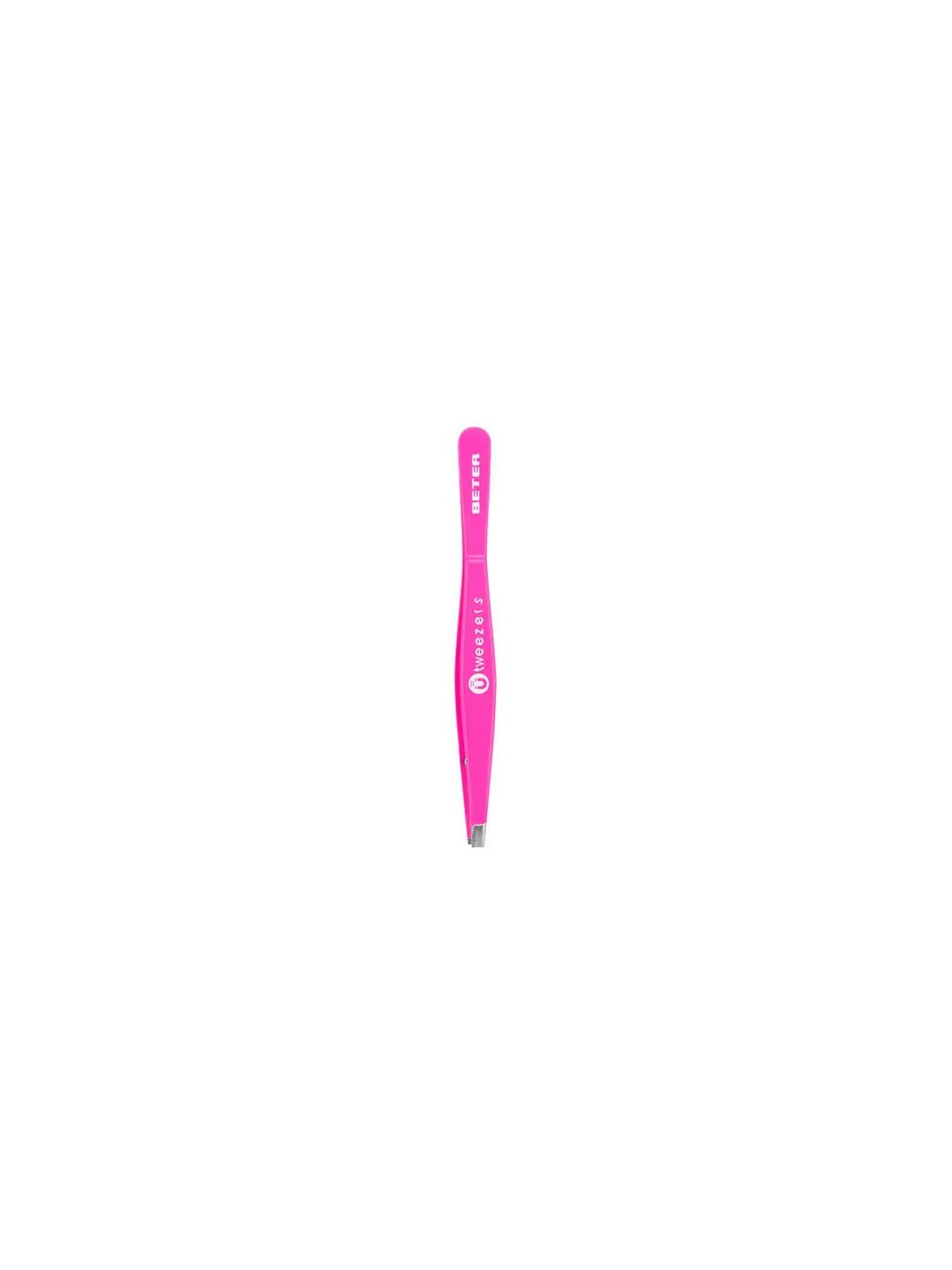 Beter Tweezers Magnetic Straight Tip Pink