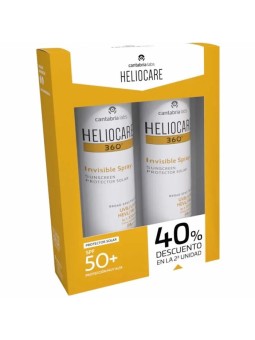 Heliocare 360 Invisible Spray Spf50+ 2x200ml