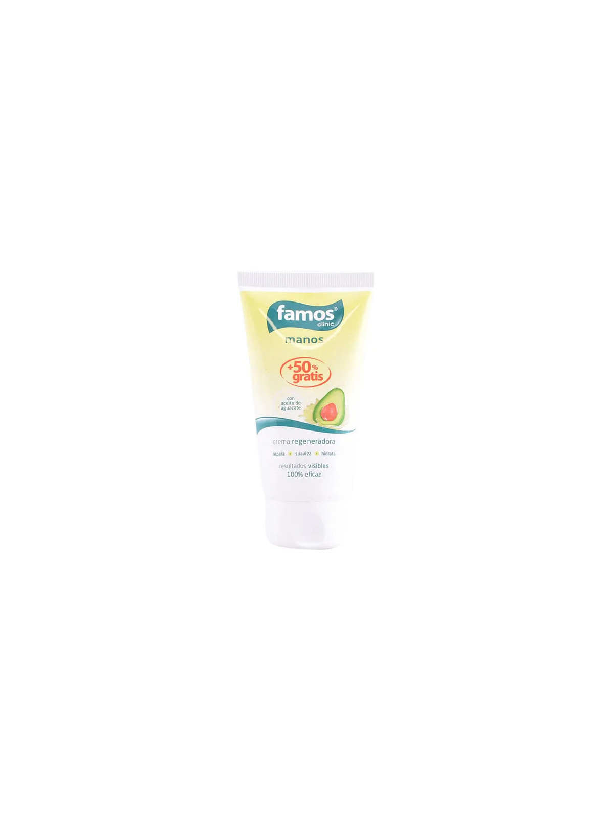 Famos Crème Régénérante Mains à l'Huile d'Avocat 75ml