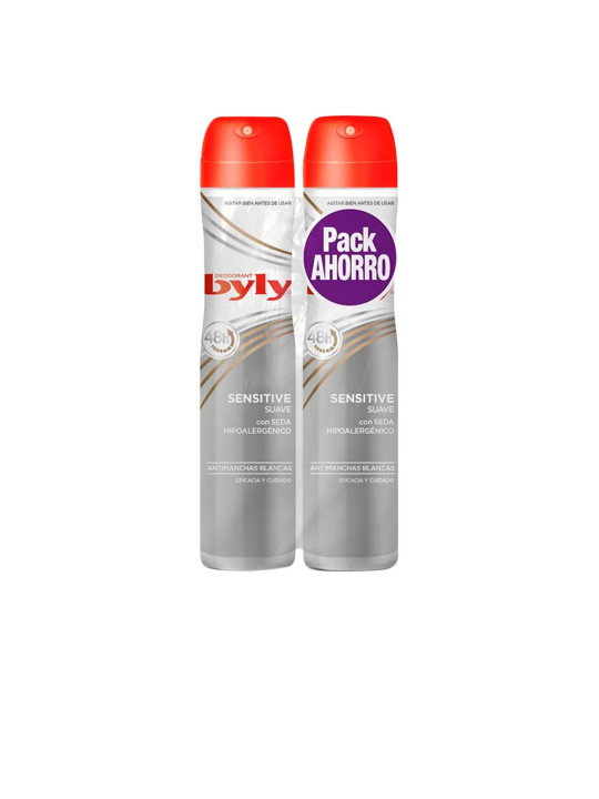Byly Sensitive Déodorant Vaporisateur 2 x 200ml