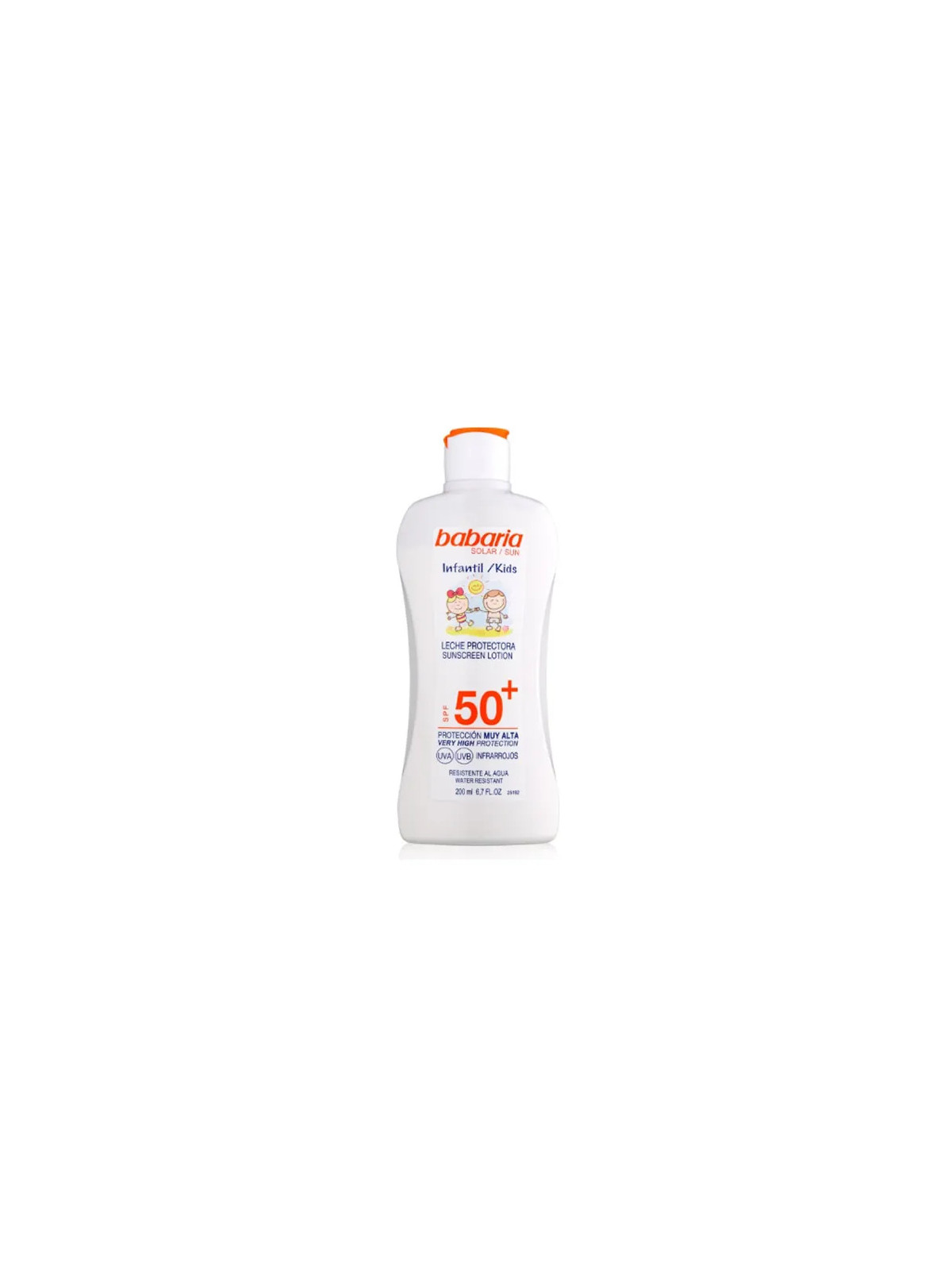 Babaria Sun Kids Sunscreen Lotion Water Resistant SPF50 200ml