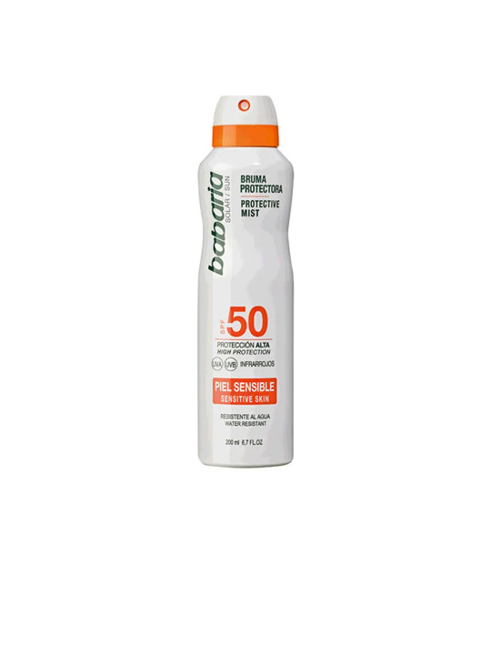 Babaria Brume Protectrice SPF50 Peaux Sensibles 200ml