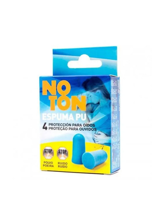Noton Bouchons d'Oreilles Mousse 4 Pièces
