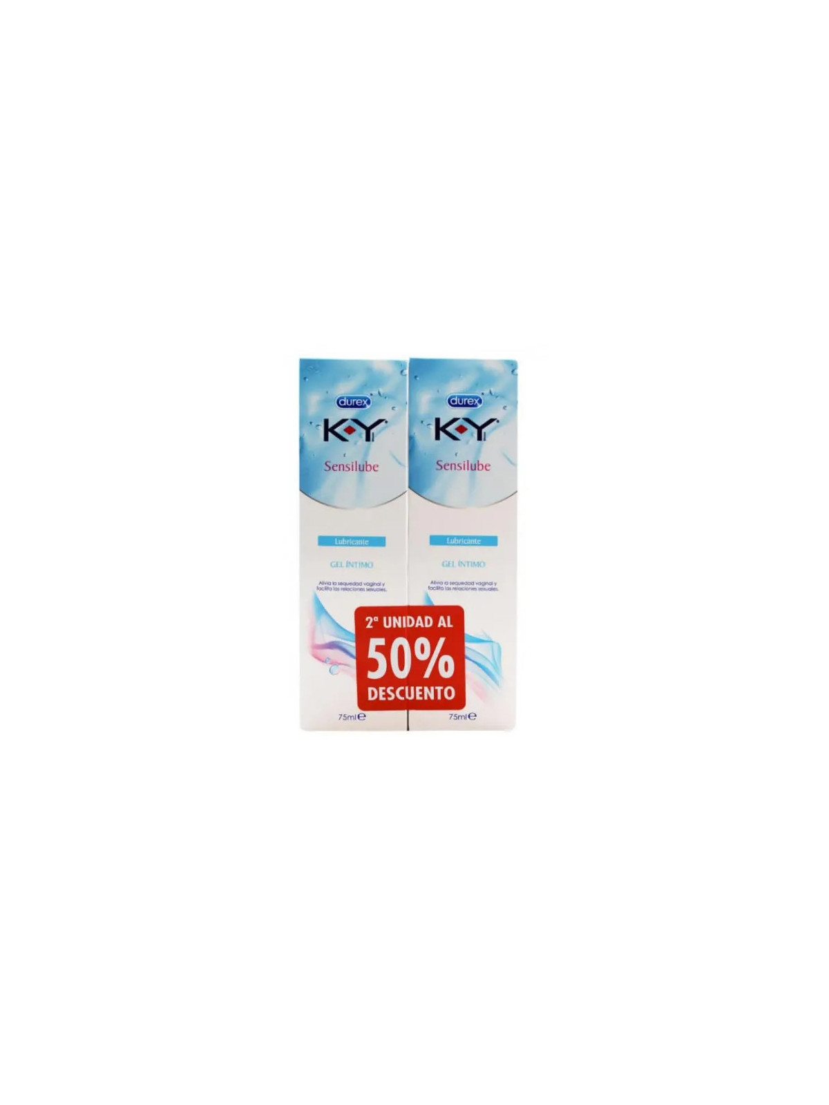 Durex Sensilube KY Lubrifiant Intime 2x75ml