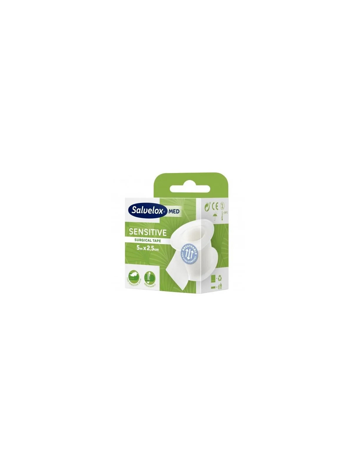 Salvelox Bande Hypoallergénique 5m x 2,5cm