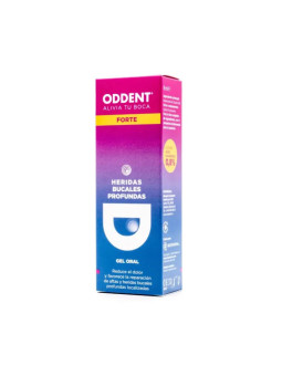 Oddent Forte Gel Oral Blessures Profondes Bouche 8ml