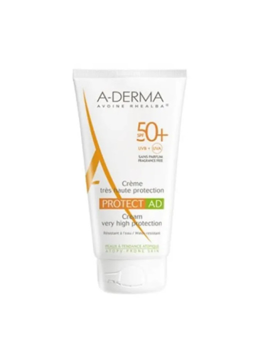 A-Derma Protect AD Crème Solaire Peaux Atopiques SPF50+ 150ml