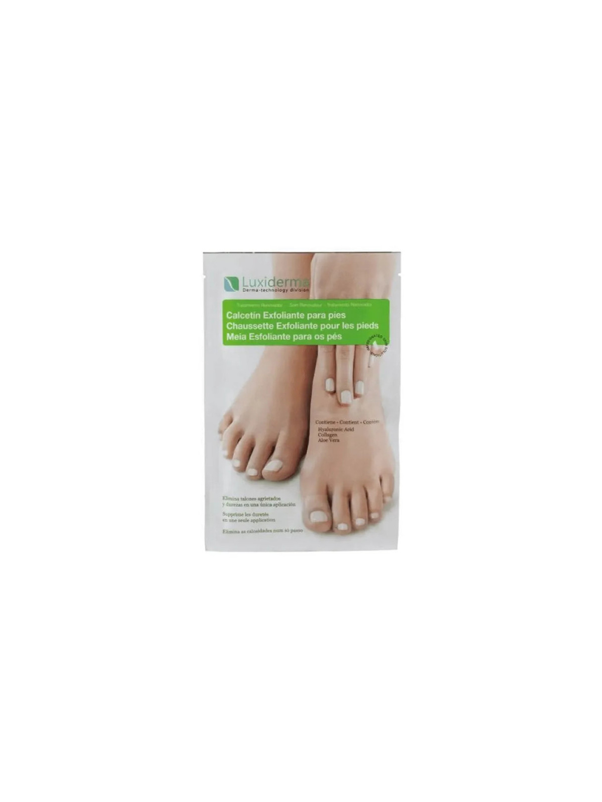Luxiderma Chaussettes Exfoliantes pour Pieds 2 Unités