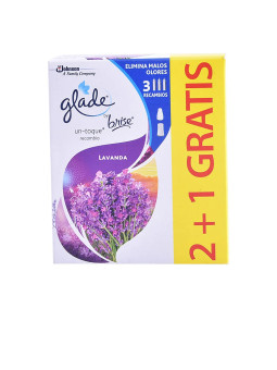 Glade Un Toque Désodorisant Recharges Lavande 3 Pièces