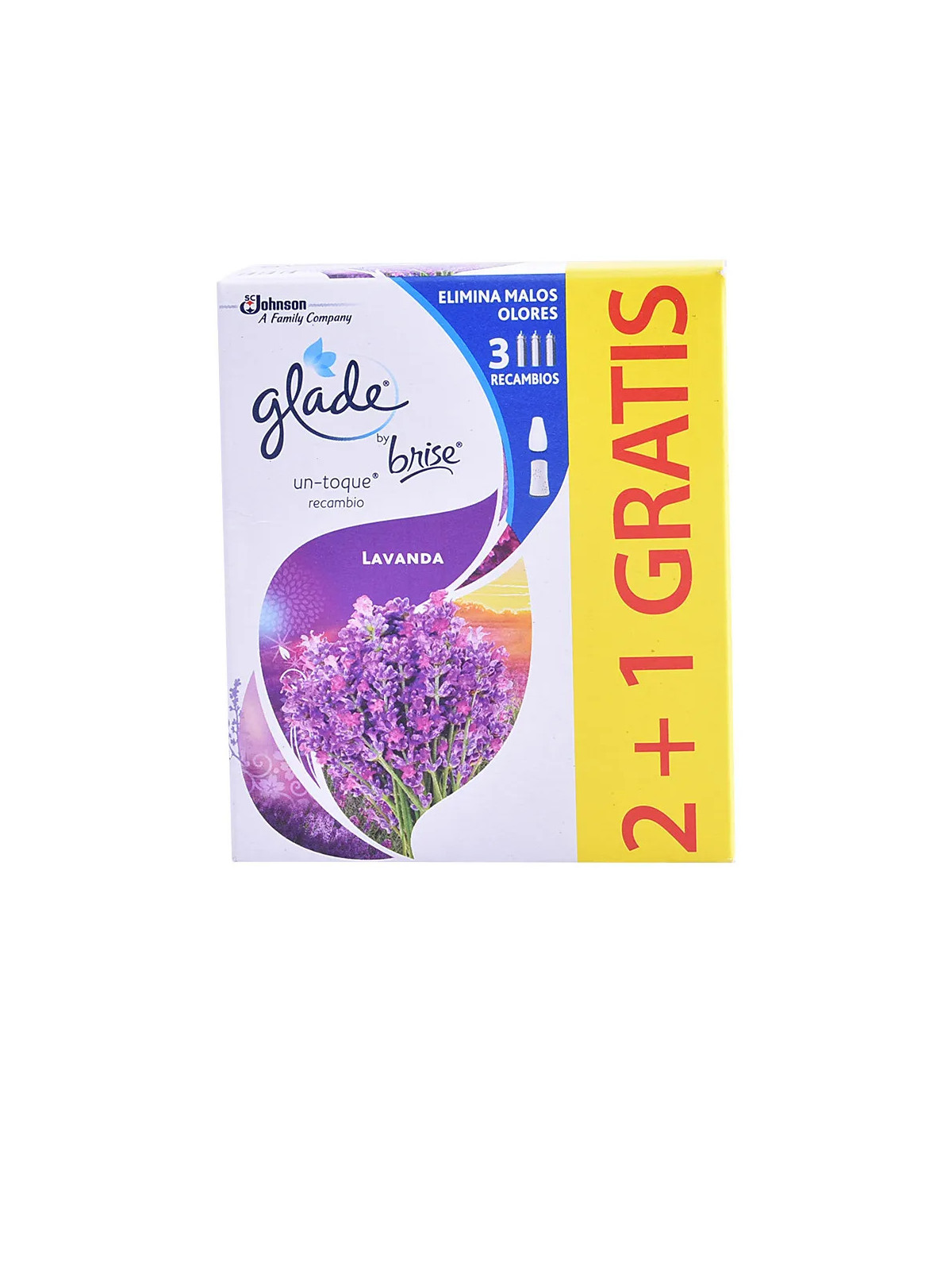 Glade Un Toque Désodorisant Recharges Lavande 3 Pièces