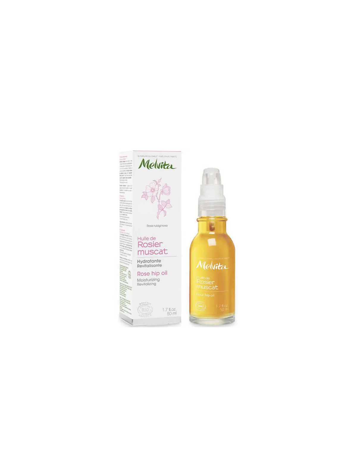 Melvita Huile De Rosier Muscat 50ml