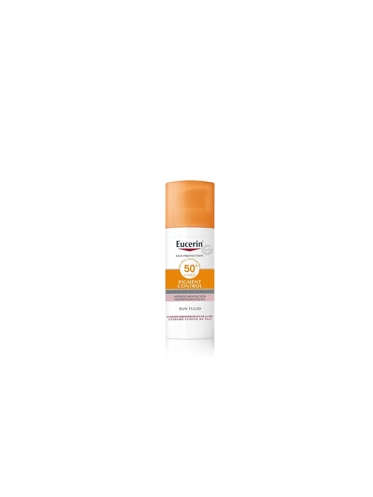 Eucerin Sun Protection Fluid Pigment Control SPF50 Peaux Hyperpigmentées 50ml