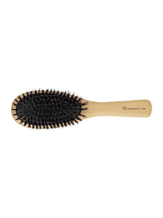 Eurostil Grande Brosse Pneumatique Bois Poils Naturels 1 unité