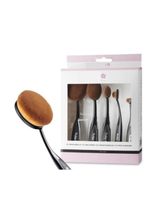 Eurostil Set de 5 Pinceaux Maquillage 5 unités