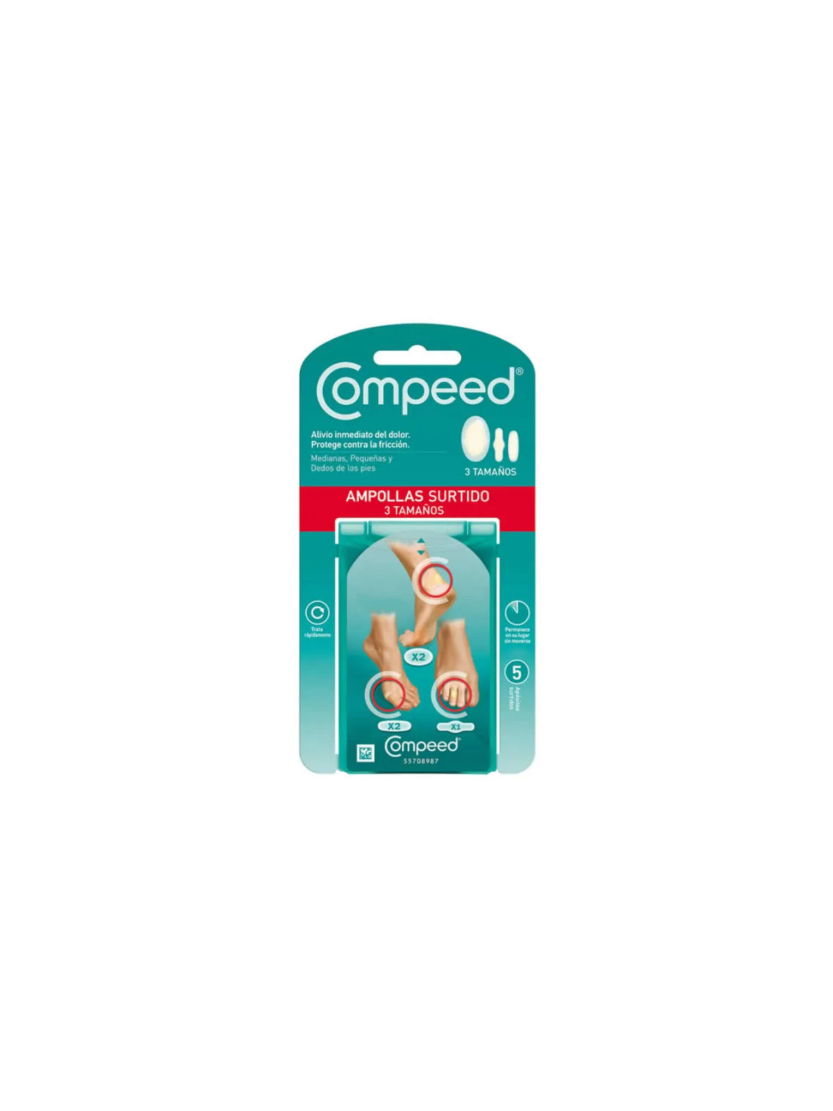 Compeed Pansements Ampoules Assortiment 5 Unités