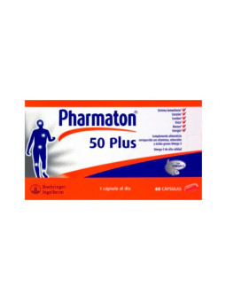 Pharmaton 50 Plus 30 Capsules