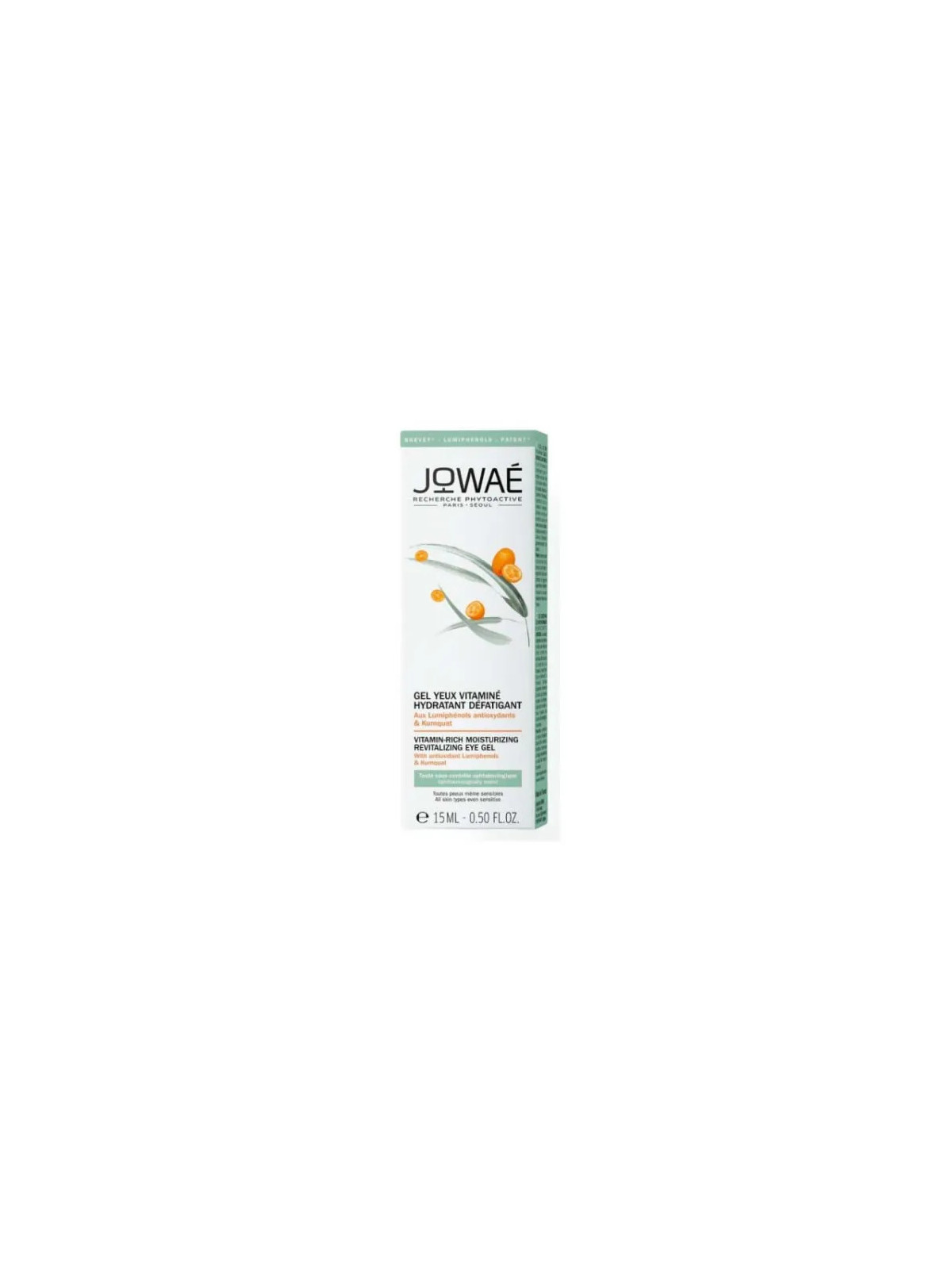 Jowaé Gel Yeux Vitaminé Hydratant Défatigant 15ml