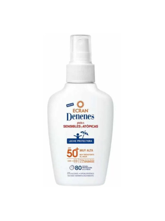 Denenes Lait Solaire Protecteur SPF50+ Peaux Sensibles 100ml