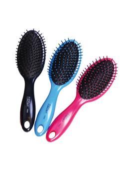 Eurostil Brosse Ronde Pneumatique Picots Plastique Couleurs 1 unité