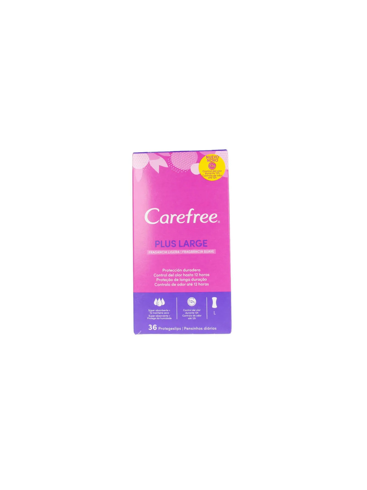 Carefree Plus Large Maxi Protège-Slip 36 Unités