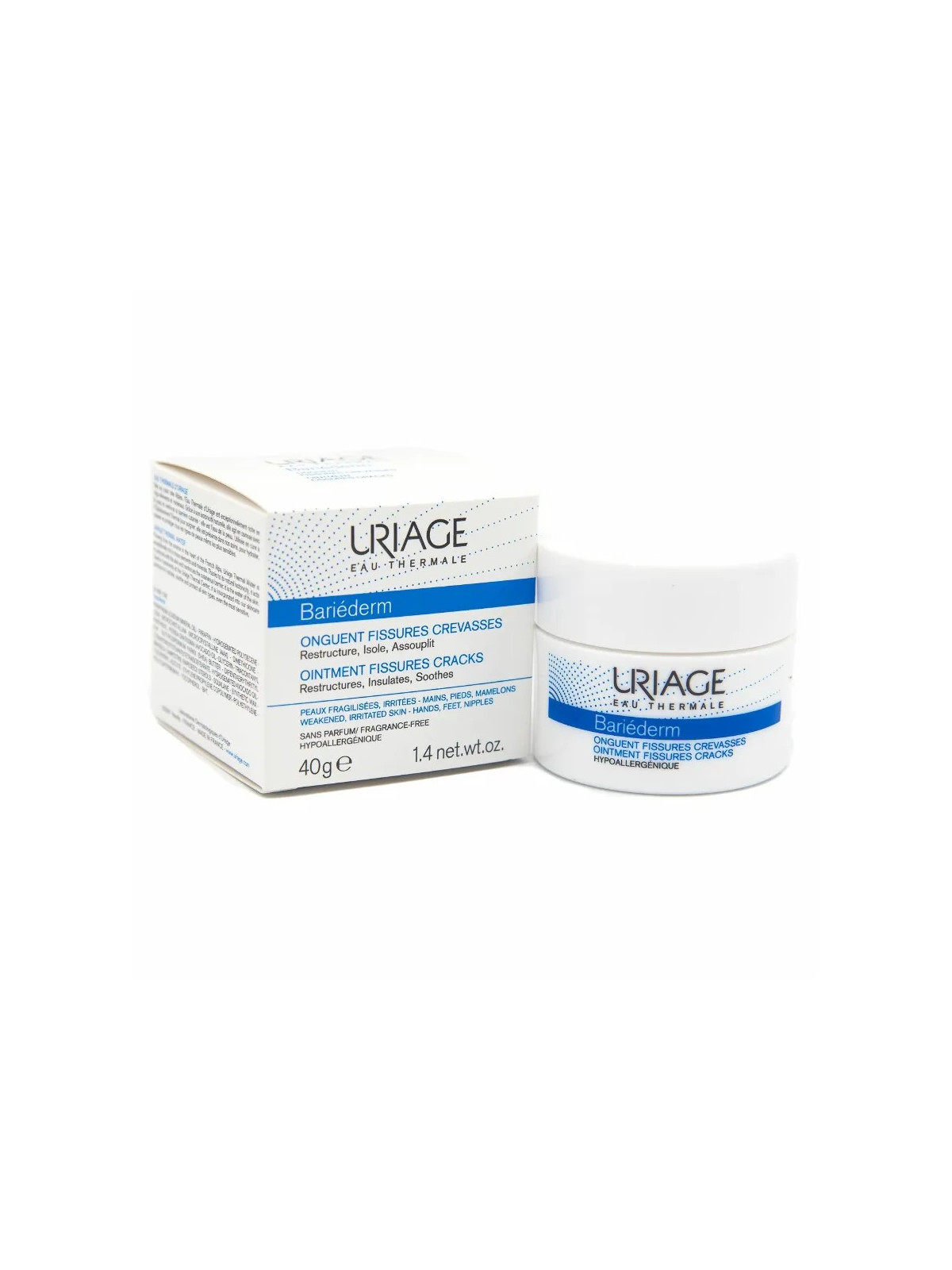 Uriage Bariéderm Onguent Fissures Crevasses 40g